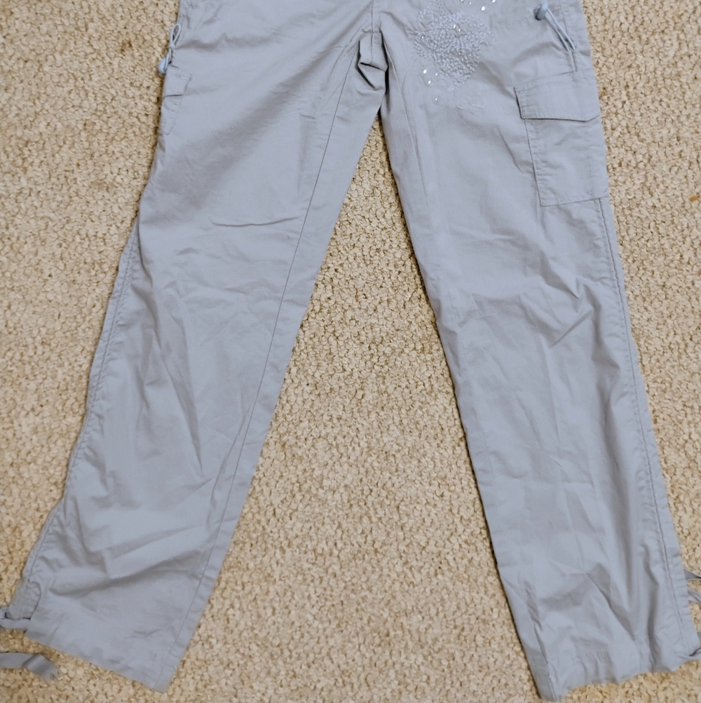 Powder Baby Blue Pants By Candie's. From 1996 . Never Worn. Drawstring Features - Picture 7 of 7